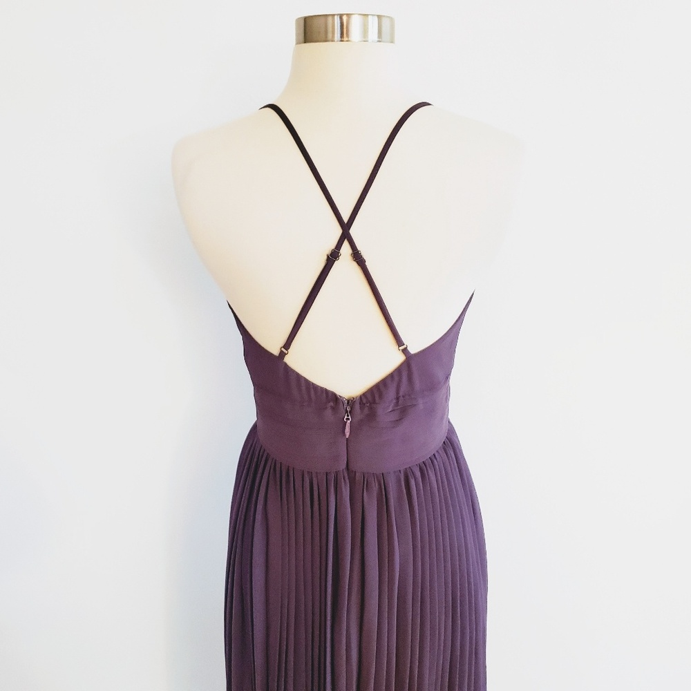 Lulus | Depths of My Love Dusty Purple Maxi Dress - Picture 6 of 8